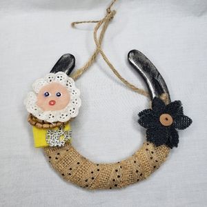 Handmade Whimsical Horse Shoe Wall Decor